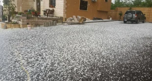 تساقط البرد