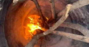 فرن من الحطب