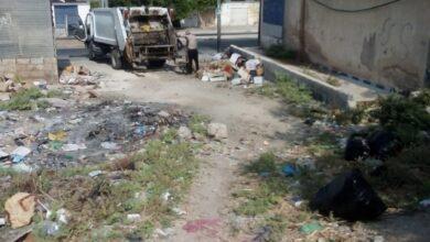 حملة نظافة في بلدية معاذ بن جبل