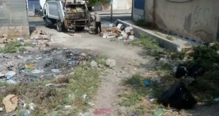 حملة نظافة في بلدية معاذ بن جبل