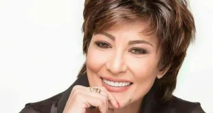 سماح أنور وشرب الماء