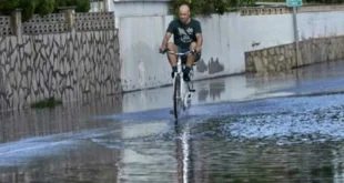 العاصفة هيرمين تغرق مدريد
