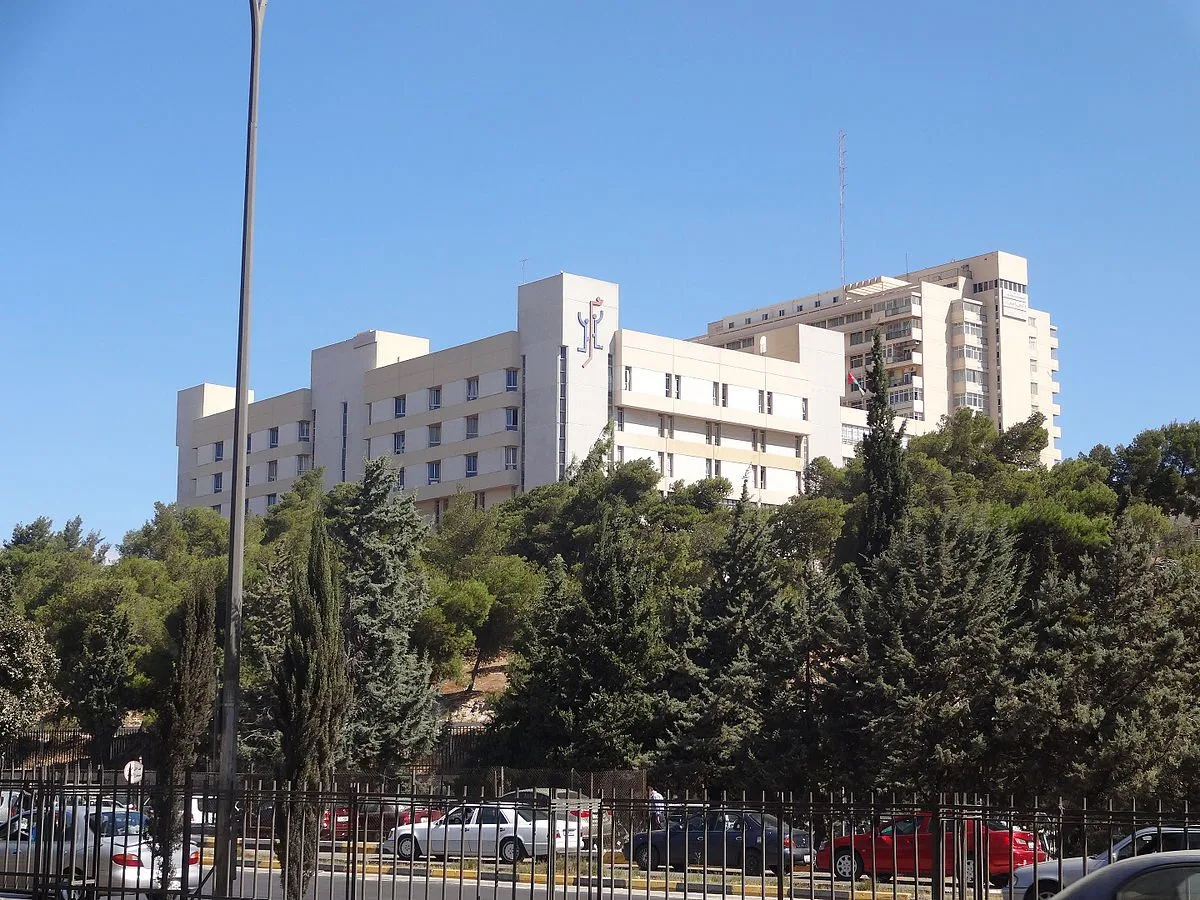 مستشفى الجامعة في الأردن