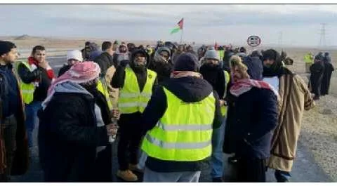 مسيرة للعاطلين عن العمل بمحافظة معان الأردنية