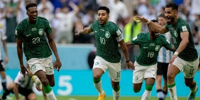 مباراة السعودية وبولندا في كأس العالم jpg